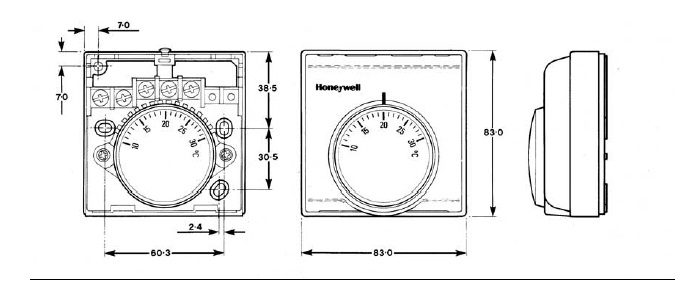 ترموستات آنالوگ هانیول مدل T4360