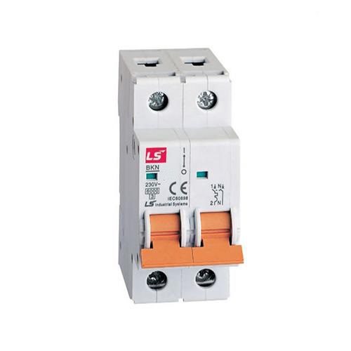 کلید مینیاتوری LS دو پل (تک پل + نول) 20 آمپر